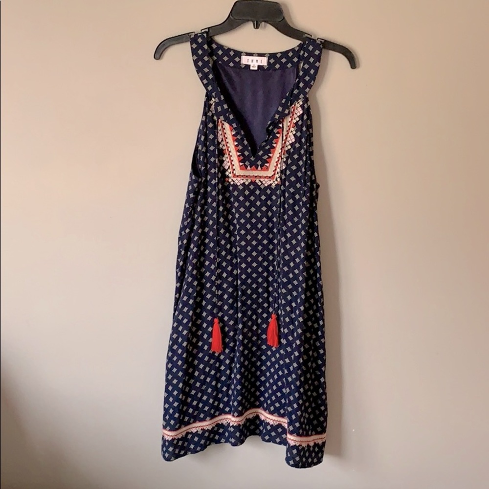 THML Embroidered Yoke Dress